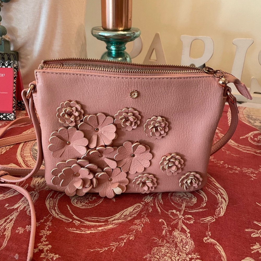 Pink cross body